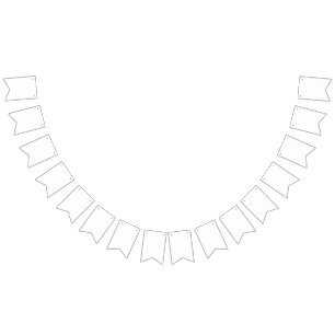 Bannière À Fanions Créez vos propres indicateurs de Bunting Design