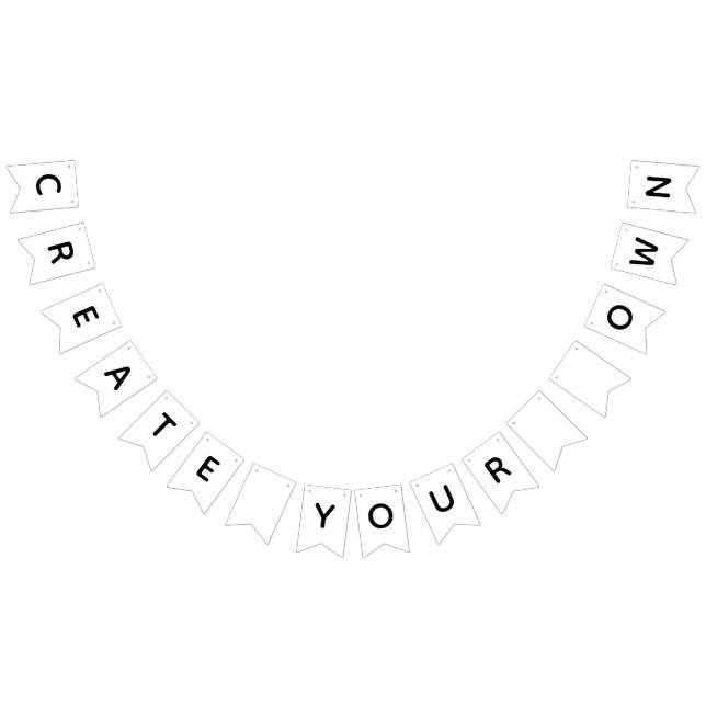 Bannière À Fanions créez votre propre (Tout)