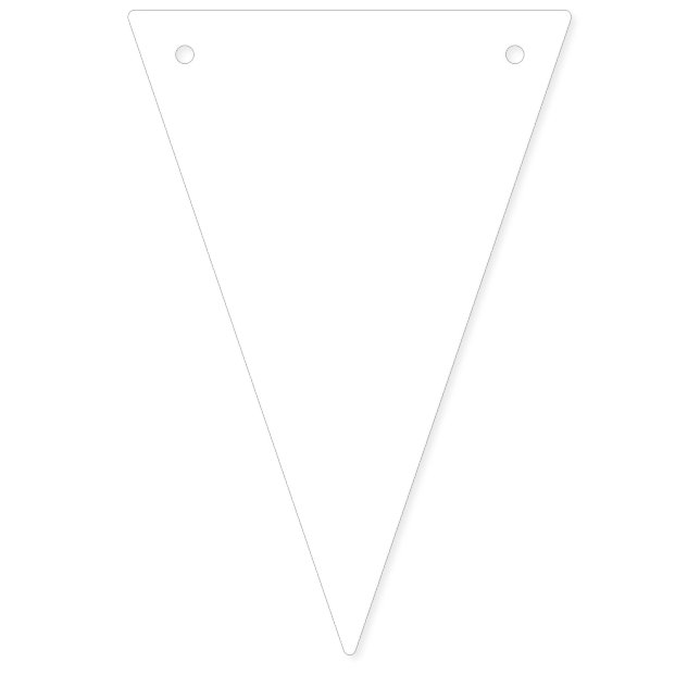 Bannière À Fanions Créez votre propre blanc (Premier drapeau)