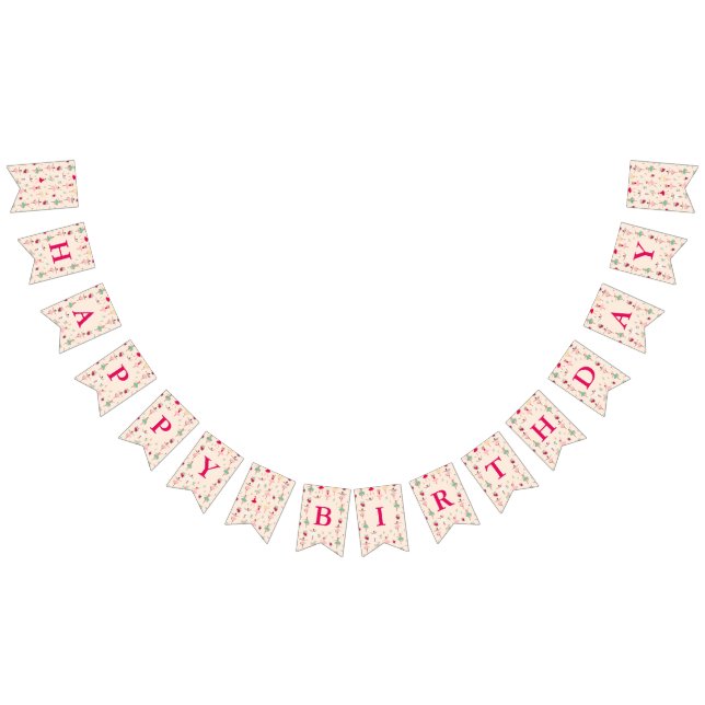 Bannière À Fanions Cute Ballerina Fille fête d'anniversaire (Tout)