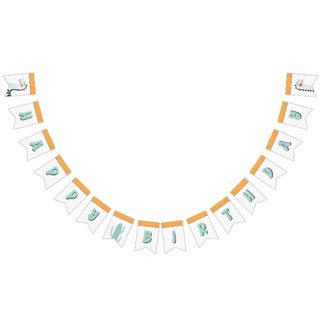 Bannière À Fanions Cute Dino Dinosaures fête d'anniversaire (Tout)