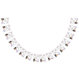 Bannière À Fanions Cute Spooktacular Anniversaire