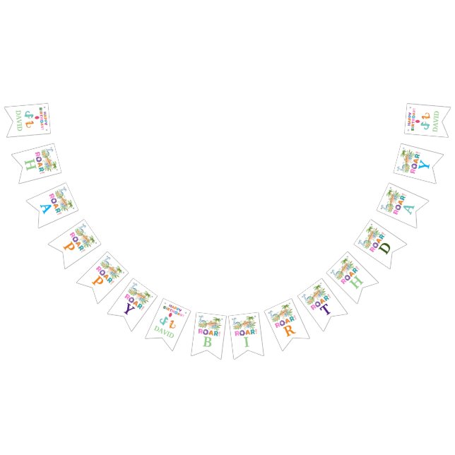 Bannière À Fanions Décorations de fête d'anniversaire sur le thème de (Tout)