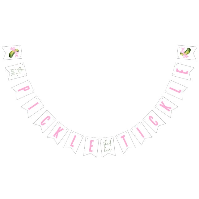 Bannière À Fanions Dernière petite salade qu'elle chatouillera Enterr (Tout)