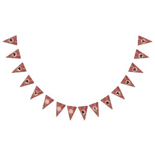 Bannière À Fanions Desert Sun Aboriginal Art Bunting