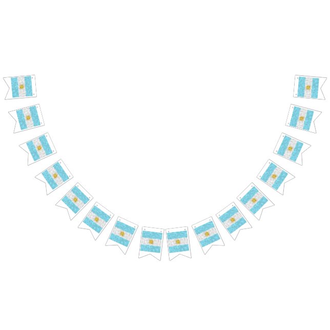 Bannière À Fanions Dessin de peinture à l'huile d'Argentine (Tout)