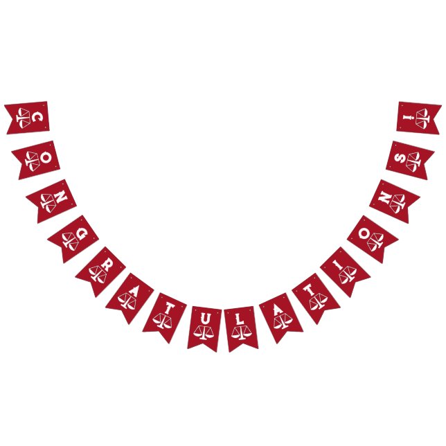 Bannière À Fanions Diplôme d'études de droit (Tout)