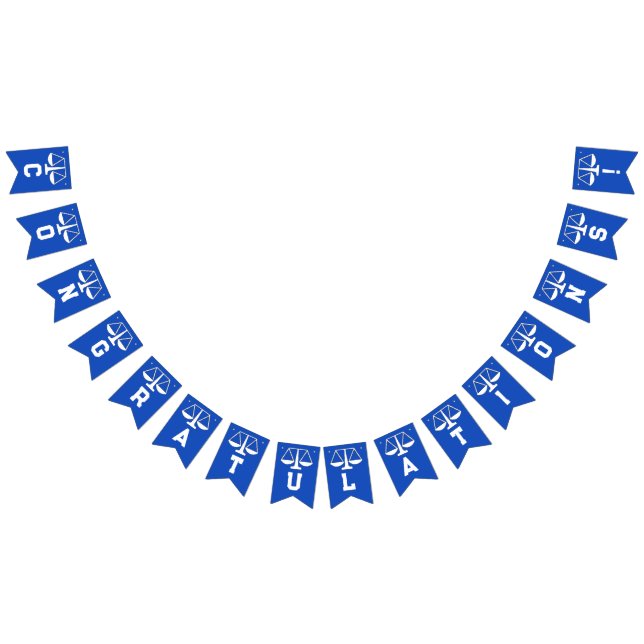 Bannière À Fanions Diplôme d'études de droit (Tout)