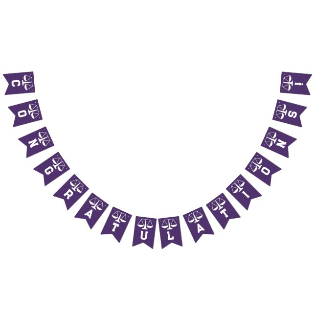 Bannière À Fanions Diplôme d'études de droit (Tout)