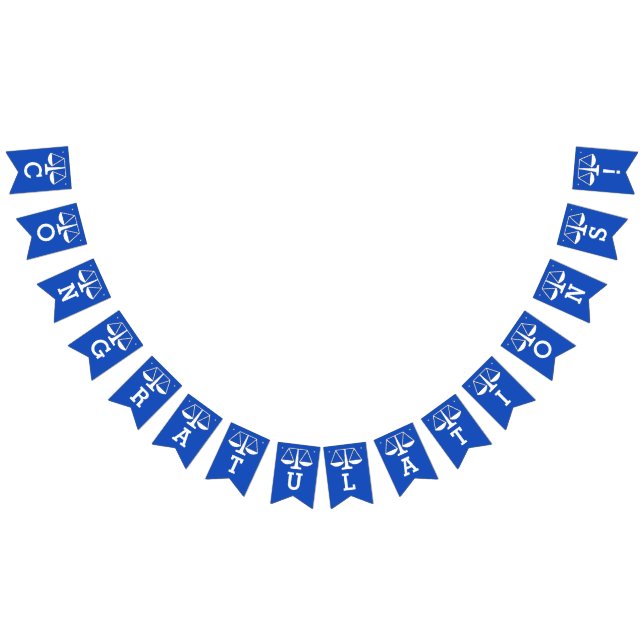 Bannière À Fanions Diplôme d'études de droit (Tout)