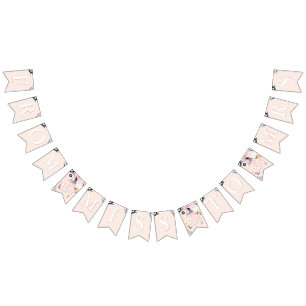 Bannière À Fanions Disco Cowgirl Bachelorette Mlle à Mme