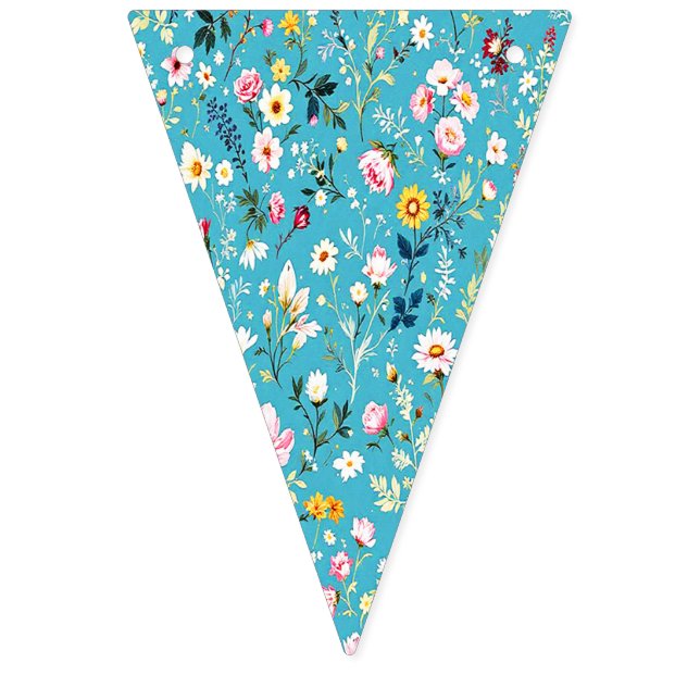 Bannière À Fanions Ditsy Floral Summer (Quatrième drapeau)