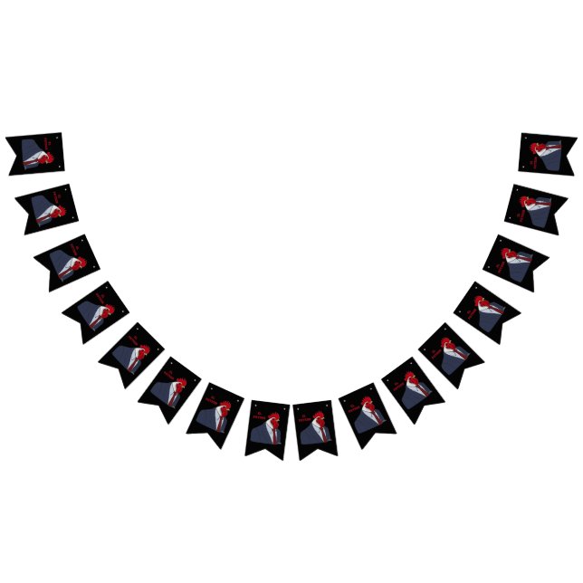 Bannière À Fanions El Gallo Patron (Tout)