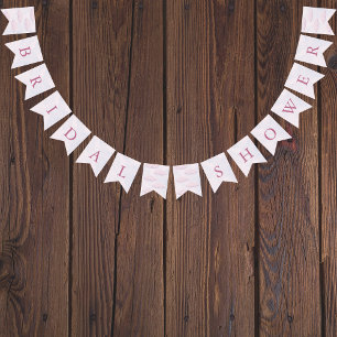 Bannière À Fanions Elle est sur Cloud 9 Pastel Dreamy Baby Shower