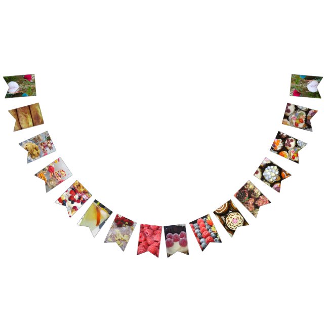 Bannière À Fanions Étamine/bannière de thé d'après-midi (Tout)