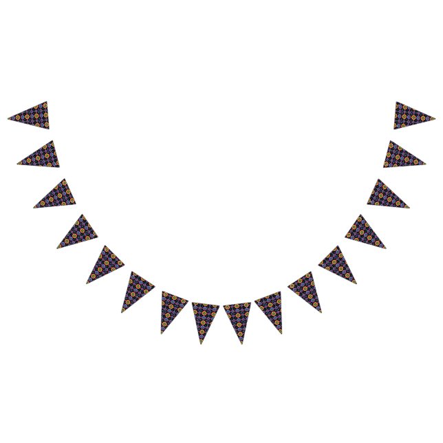 Bannière À Fanions Explosion Psychedélique (Tout)