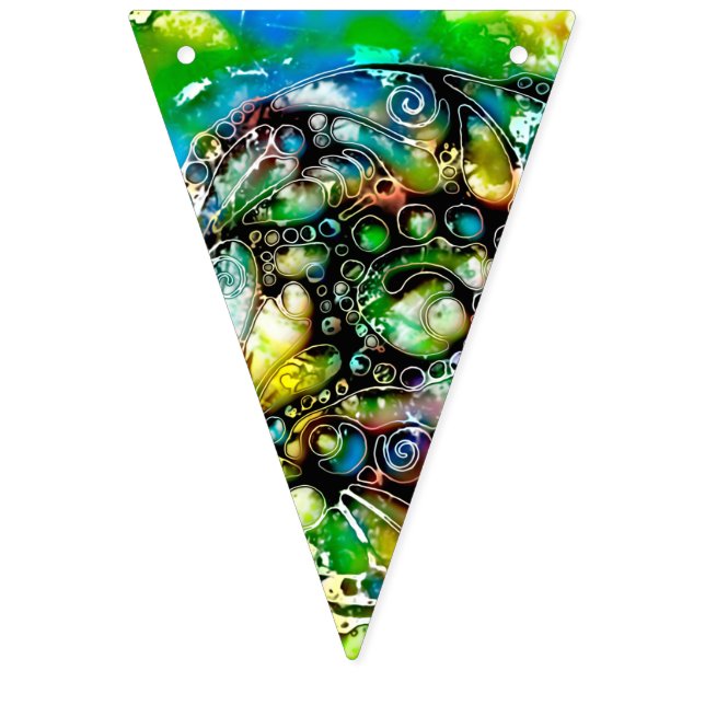 Bannière À Fanions Façons De Vivre - Art Neurographique 7 (Premier drapeau)
