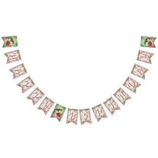 Bannière À Fanions Fall Orchard Apple Harvest Birthday Bunting Banner