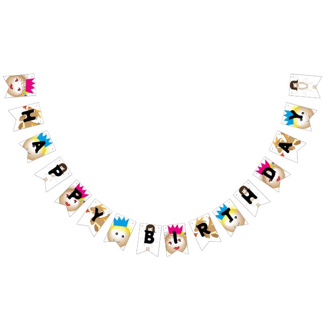 Bannière À Fanions fée blanche dans un conte de fées, fournitures pou (Tout)