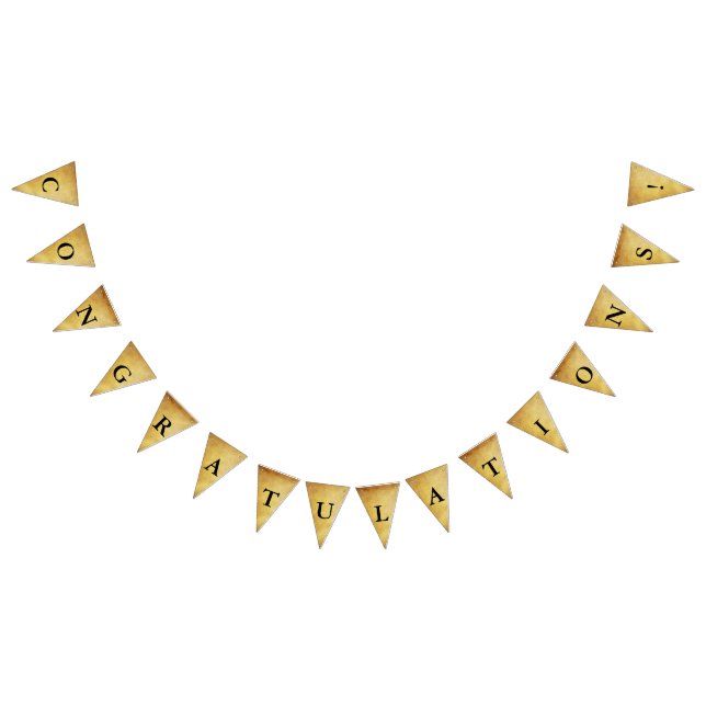 BANNIÈRE À FANIONS FÉLICITATIONS (Tout)