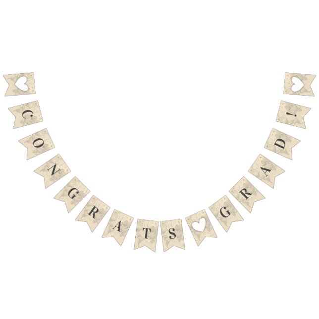 Bannière À Fanions Félicitations Grand Monde Voyage Aventure Diplôme (Tout)