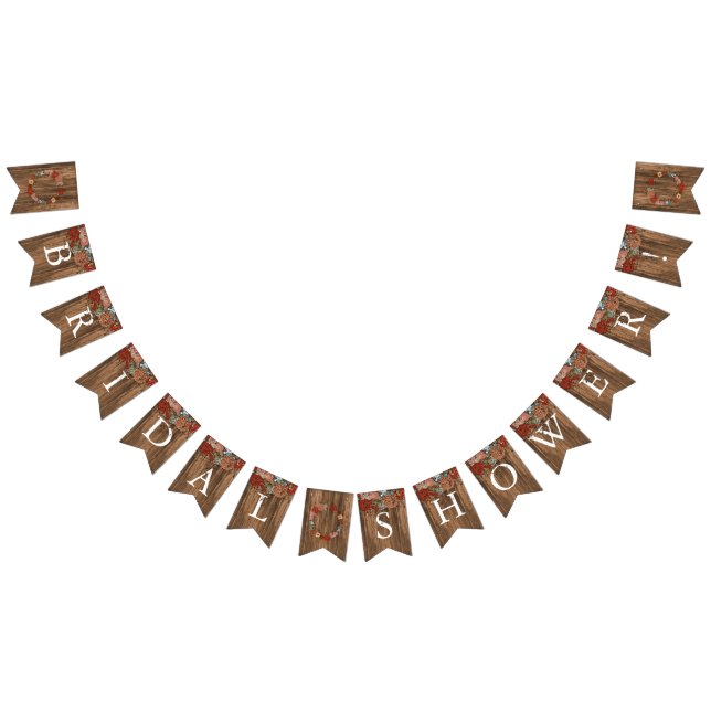 Bannière À Fanions Fête de l'mariée de la couronne florale russe (Tout)