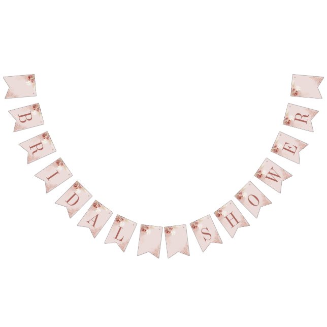 Bannière À Fanions Fête des mariées en terre cuite en laiton de Pampa (Tout)