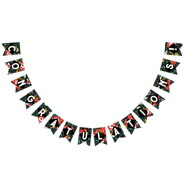 Bannière À Fanions Fêtes de fin d'études (Tout)