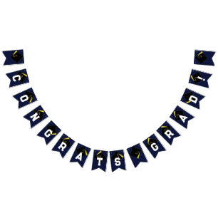 Bannière À Fanions Fêtes de fin d'études Décoration