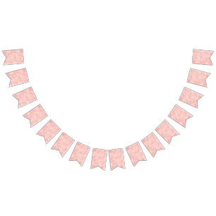 Bannière À Fanions Fleurs roses