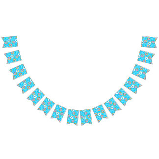 Bannière À Fanions Flottes Unicorne & Donut