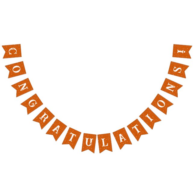 Bannière À Fanions Formules de maths orange Félicitations de fin d'ét (Tout)