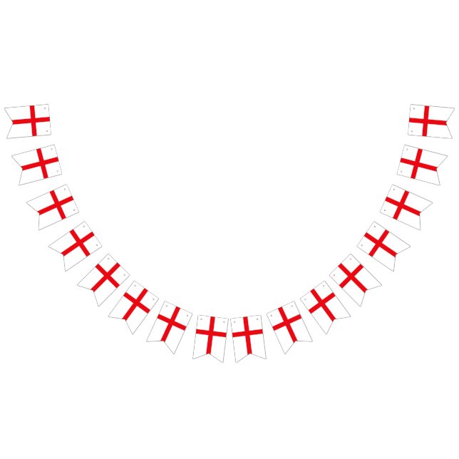 Bannière À Fanions Guirlande triangulaire d'Angleterre (Tout)
