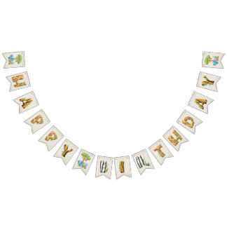 Bannière À Fanions Happy Birthday Banner Wild