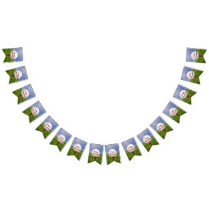 Bannière À Fanions Happy Retirement Golf Ball sur tee rouge