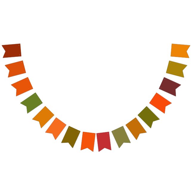 Bannière À Fanions HAPPY THANKSGIVING bunting banner (Tout)