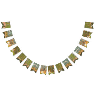 Bannière À Fanions Hasenkinder Babydusche Wimplekatte