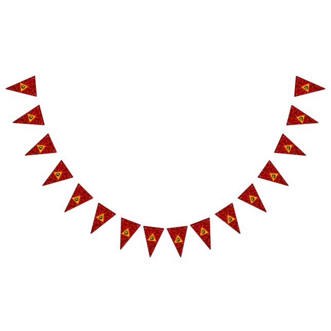 Bannière À Fanions Hot pepper danger (Tout)