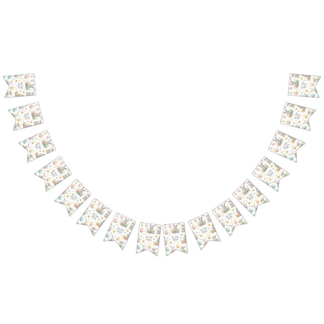 Bannière À Fanions Il est ressuscité (Tout)