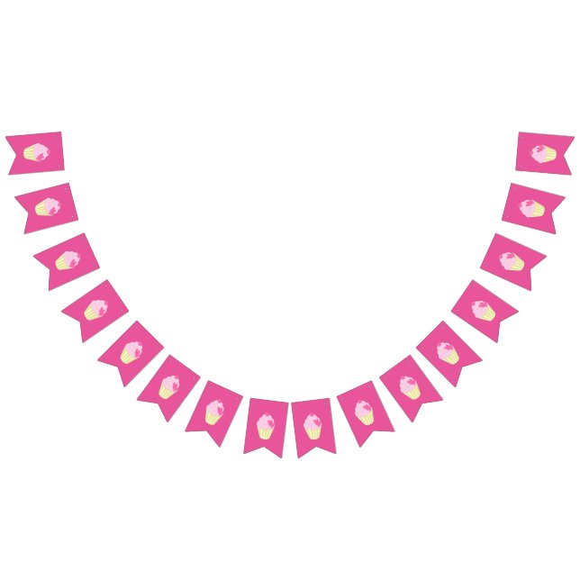 Bannière À Fanions illusima Rose (Tout)