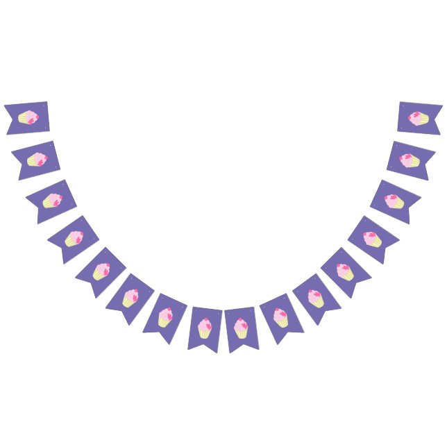 Bannière À Fanions illusima Violet (Tout)