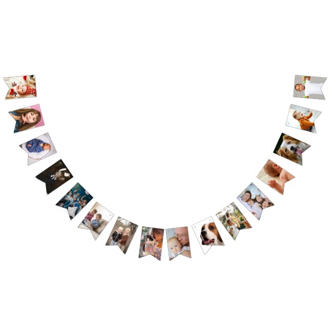 Bannière À Fanions Indicateurs de transfert de photos personnalisés (Tout)