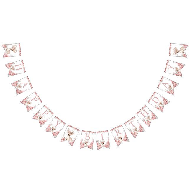 Bannière À Fanions Isn’t She One Deerful Birthday Bunting (Tout)