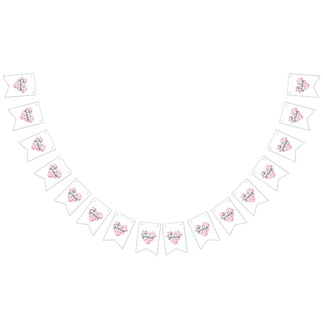 Bannière À Fanions J'aime Stella (Tout)