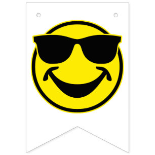 Bannière À Fanions Jaune cool + votre dos. & idées