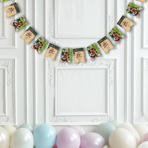 Bannière À Fanions Jolly roger Pirate fête d'anniversaire