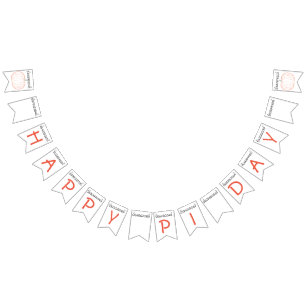 Bannière À Fanions Jour du Pi