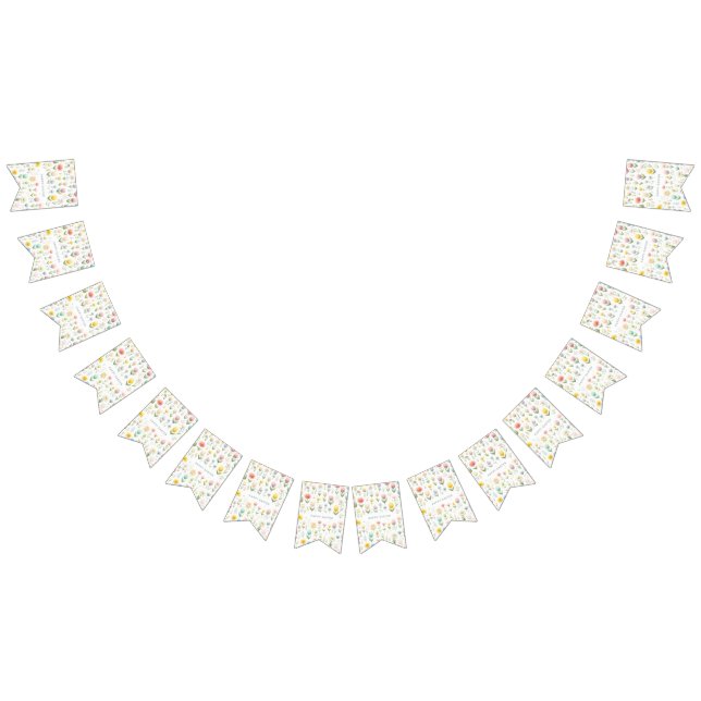 Bannière À Fanions Joyeuses Pâques (Tout)