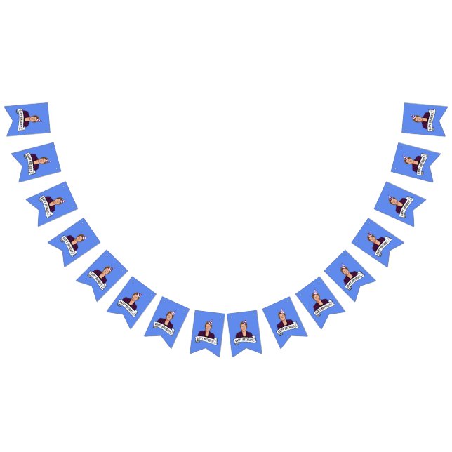 Bannière À Fanions Joyeux anniversaire d'Elizabeth Warren (Tout)