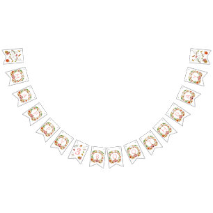 Bannière À Fanions Joyeux Fantômes Boothday Pink Anniversaire